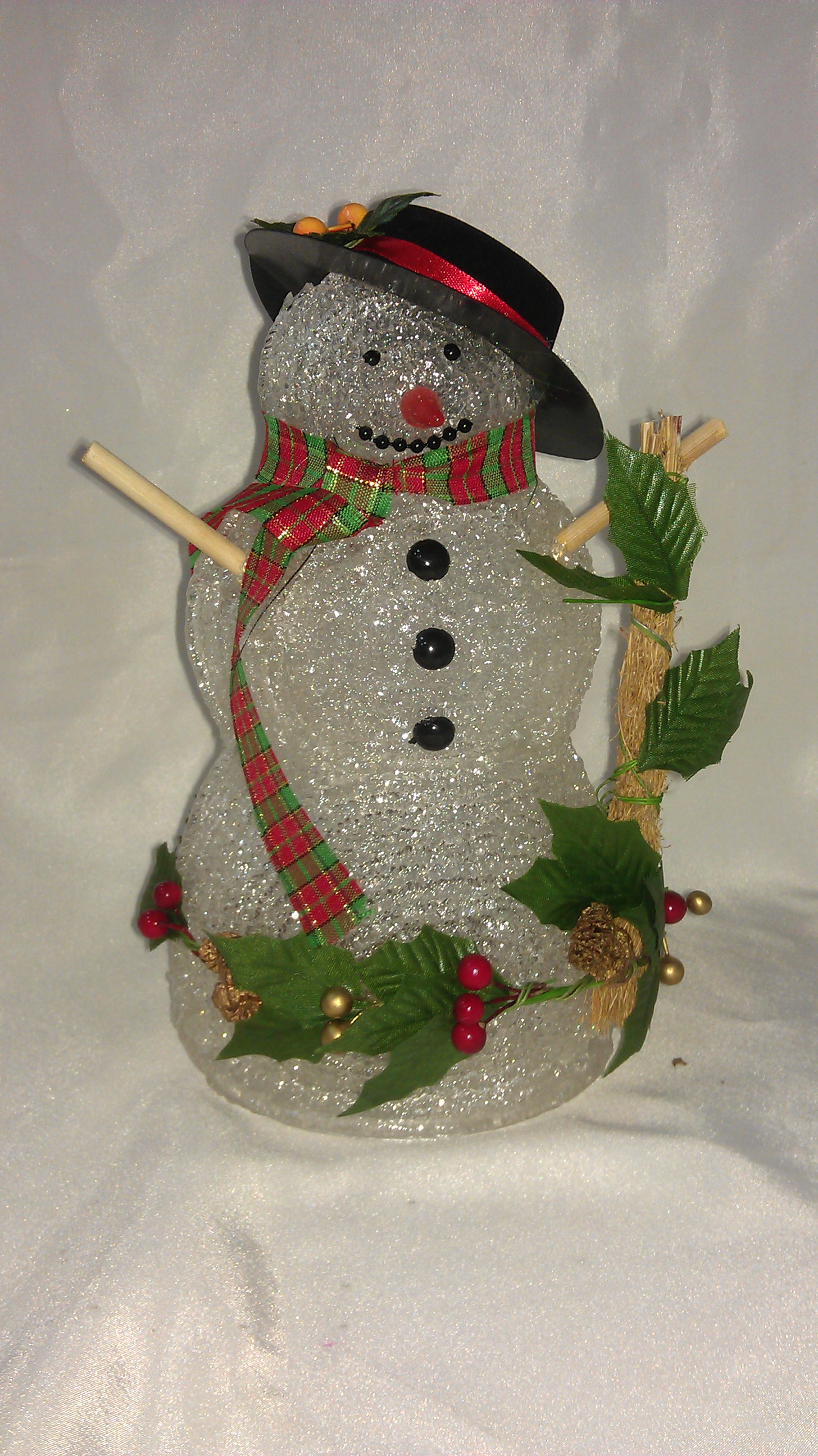 4711542838155閃燈聖誕雪人A