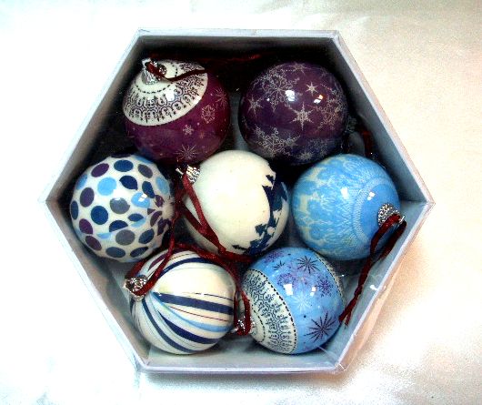 4717622272741-7入60mm多彩聖誕光球禮盒-藍