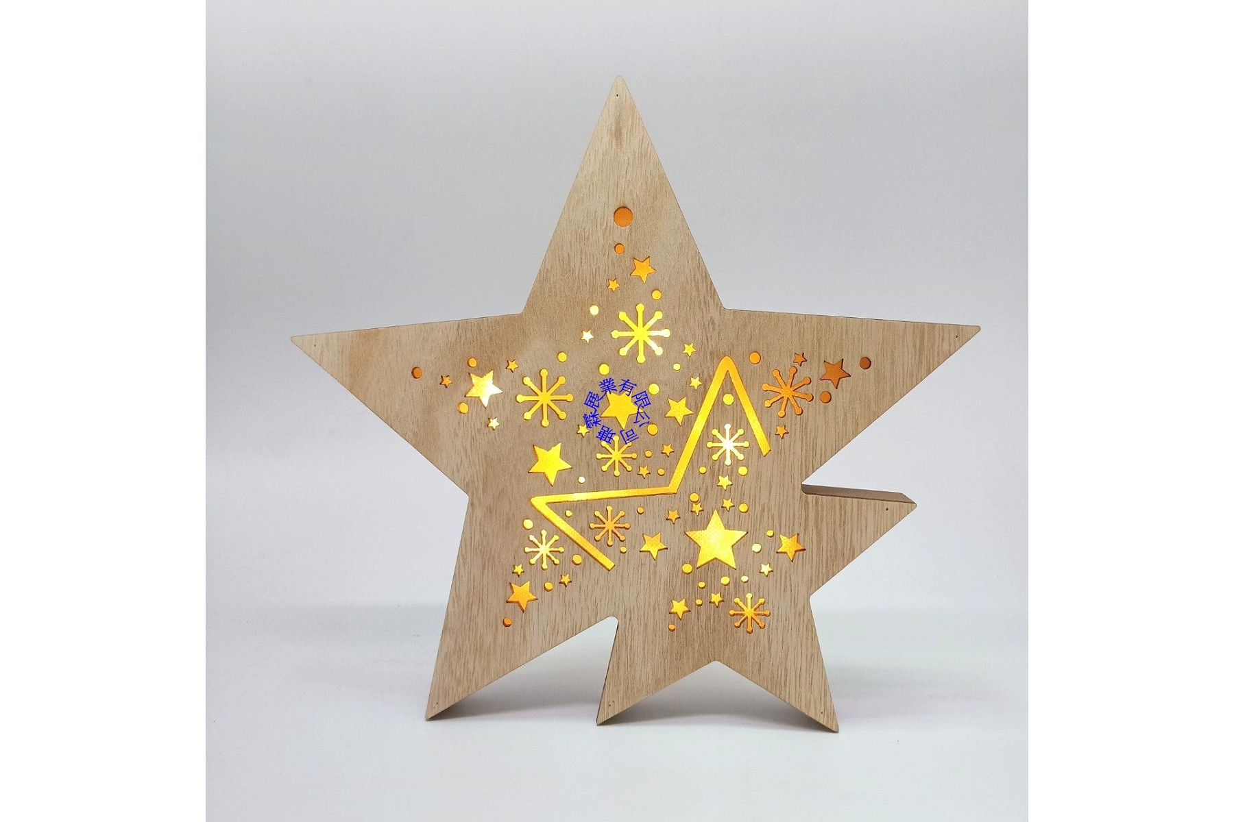 4713510788257聖誕木片擺飾-流星3-1