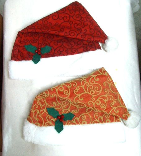 4715872473482-圖騰壓紋網紗聖誕帽