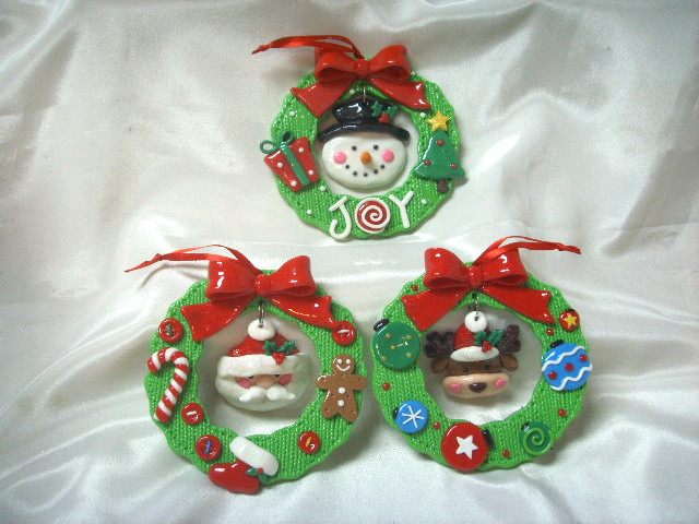 4715872476612-聖誕軟陶樹圈吊飾