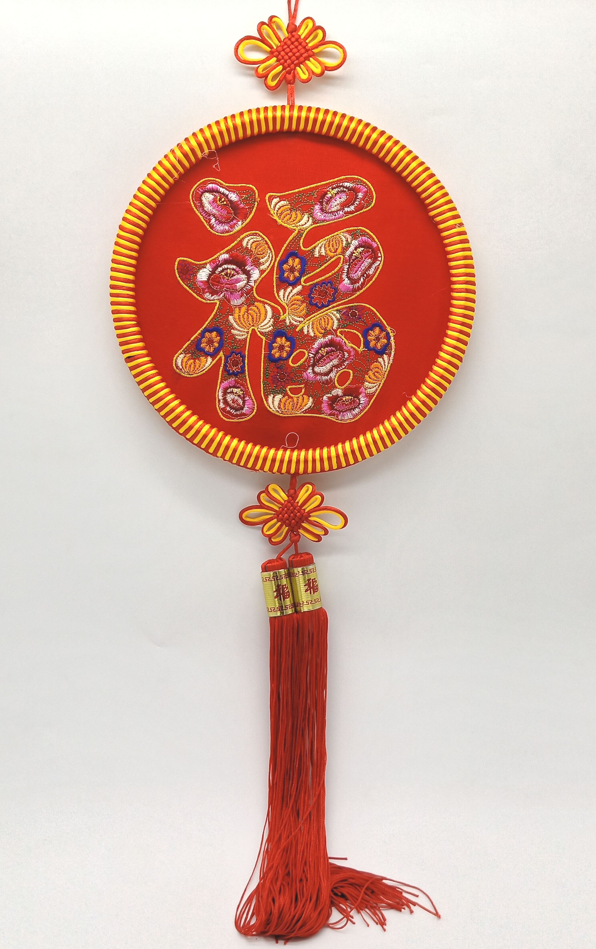 4713510789766圓福彩繡吉祥吊飾