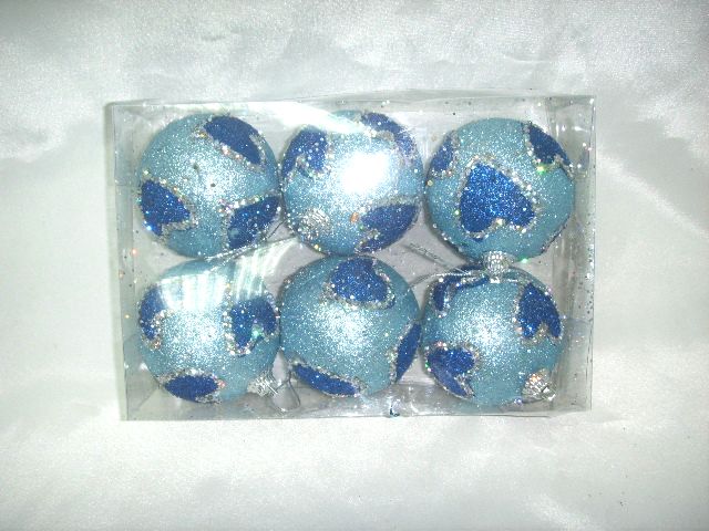 4715872473567-6入6公分冰藍心聖誕球