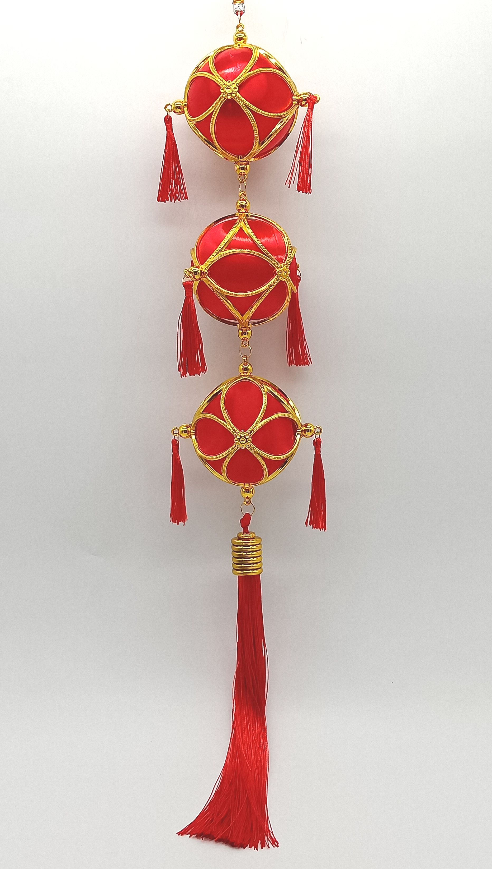 4711075070758-3入5cm金框絲波球吊飾