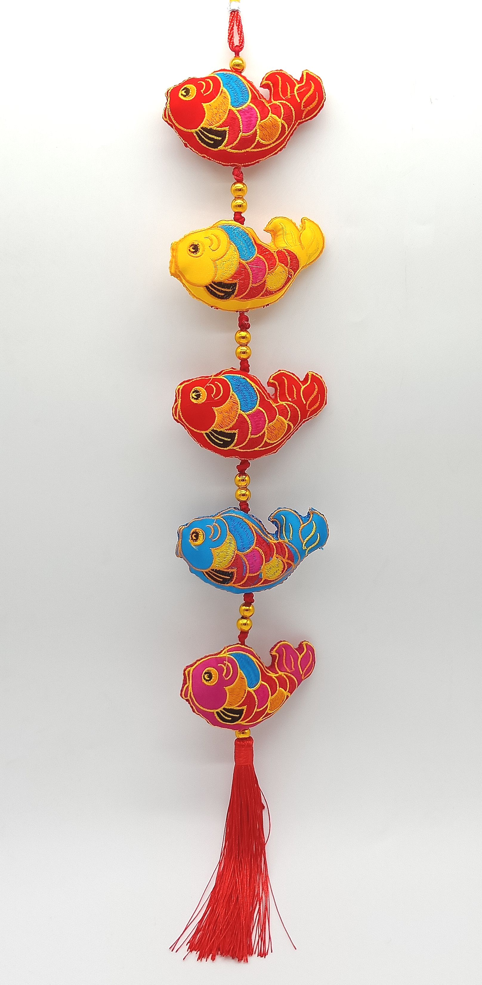 4713510789803-9cm彩色串魚小吊飾