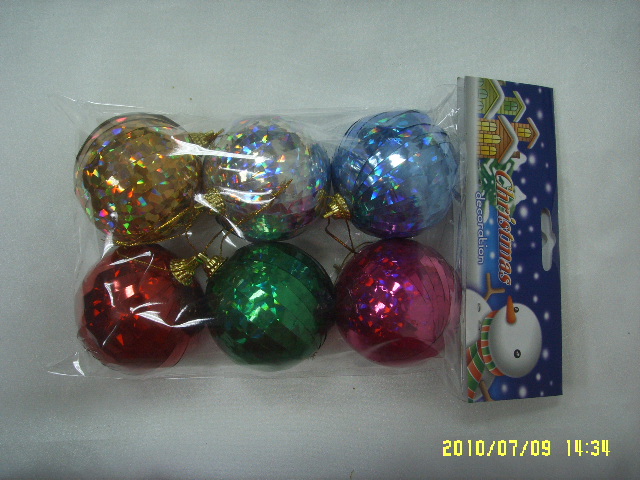 4711542830067-6入60mm錫箔雷射聖誕球