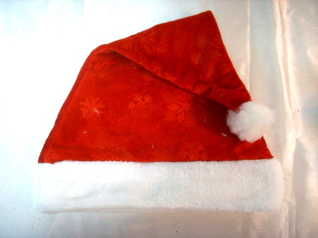 4717622272659雪花壓紋聖誕帽