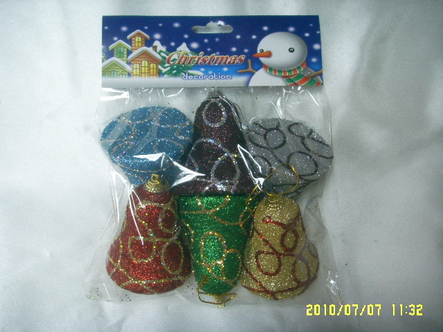 4711762830616-6入彩會金蔥聖誕鈴吊飾