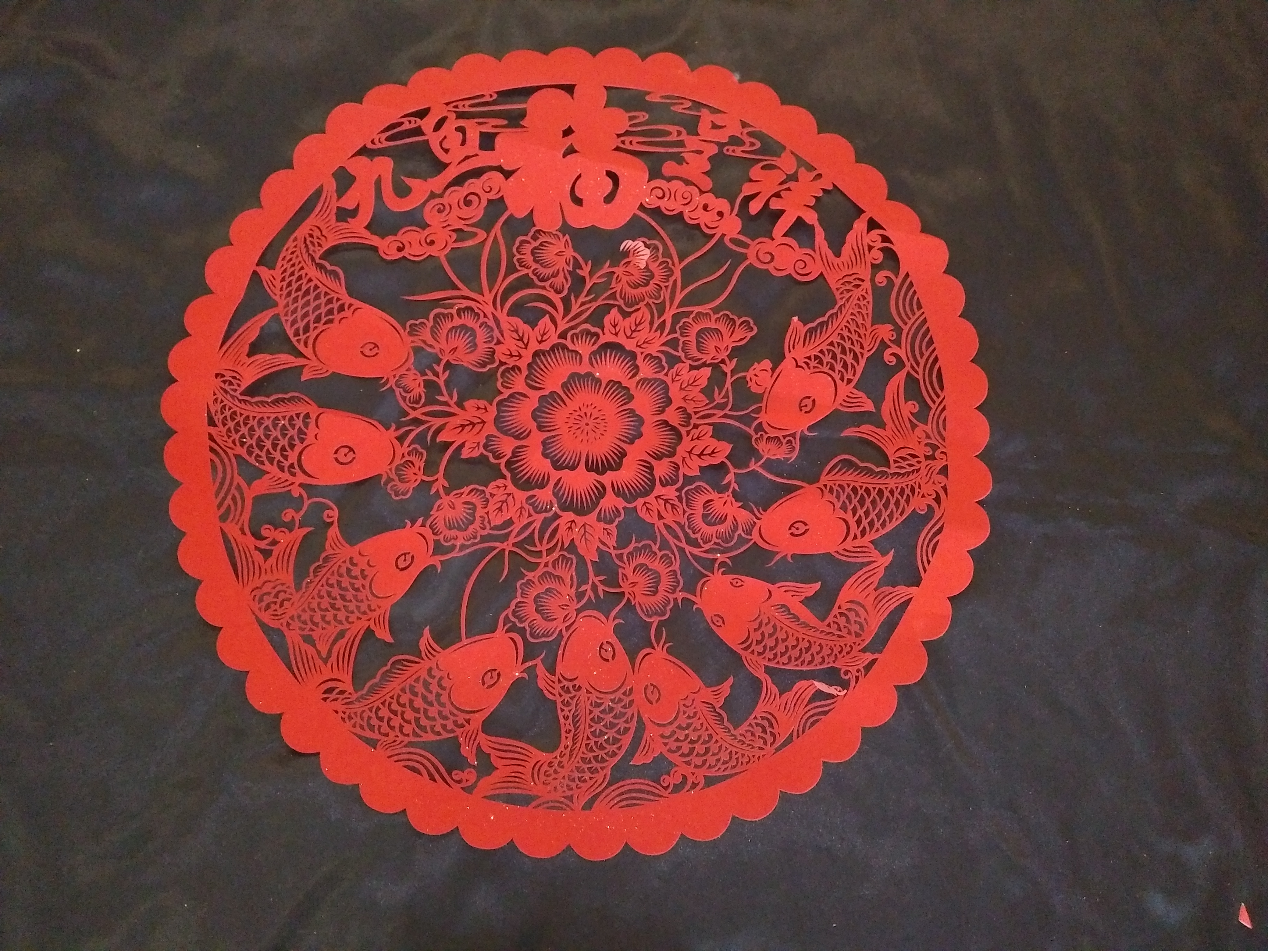 4715872477768-年年有餘剪紙門貼