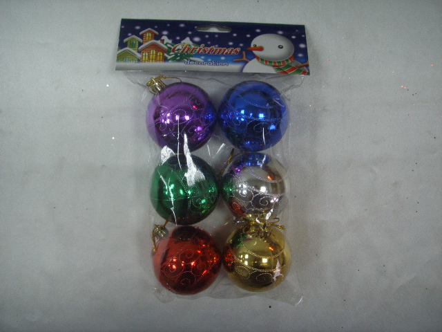 4711542832762-6入60mm壓紋聖誕球