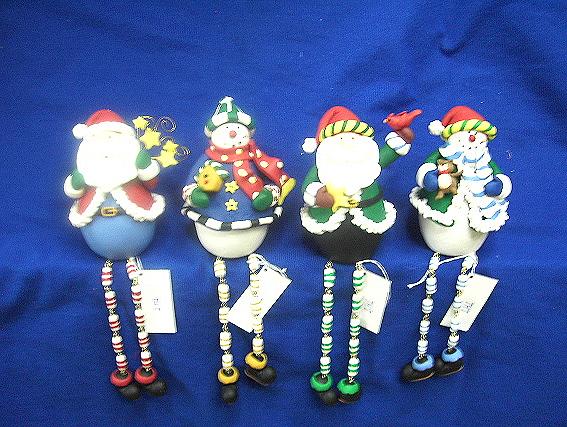 4711542837929軟陶聖誕玩偶擺飾