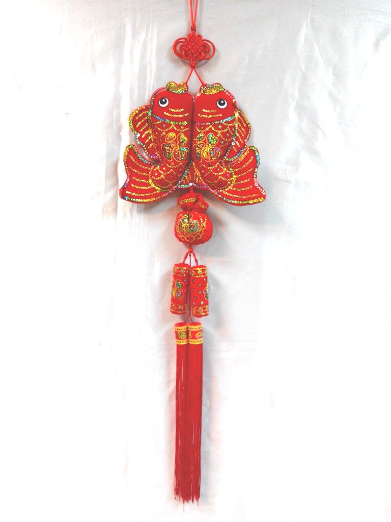 22cm亮片雙魚+錢袋炮串