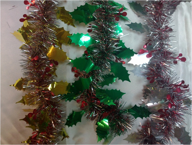 4711542839978-9呎雙色楓葉金蔥條