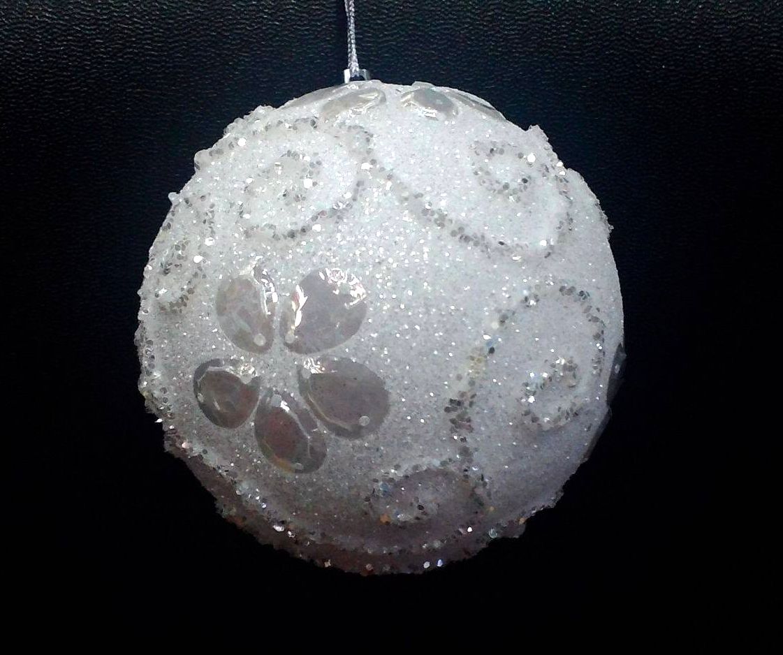 4715872470597-6入60mm白亮片花朵聖誕球