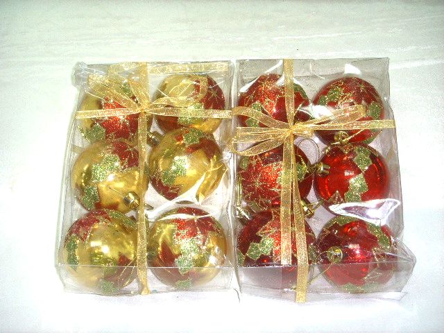 4715872473529-6入6公分聖誕紅透明球