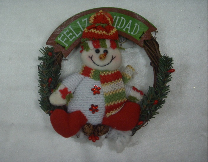 4711542837547立體聖誕藤樹圈吊飾