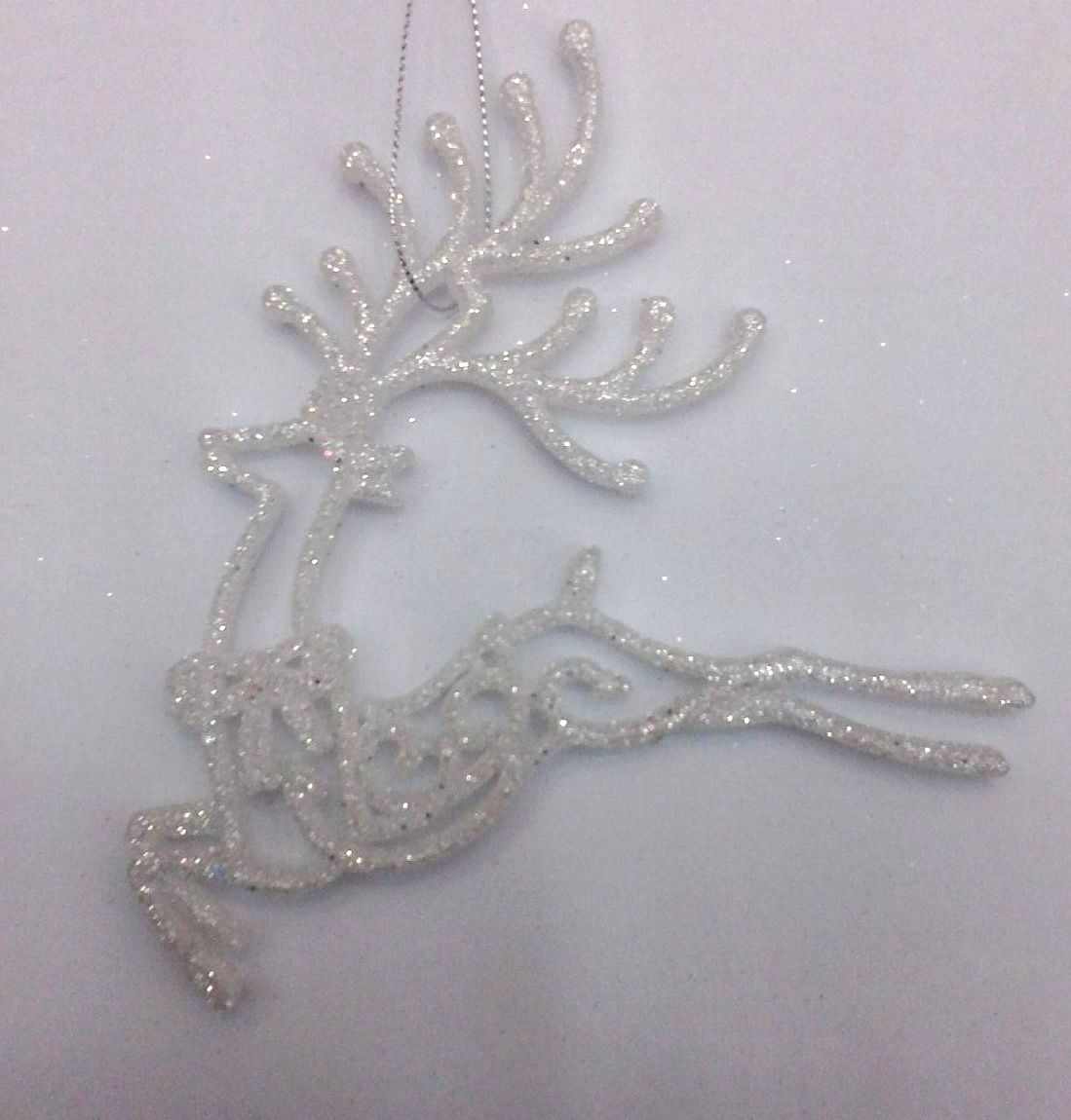 4715872470825銀白聖誕麋鹿吊飾