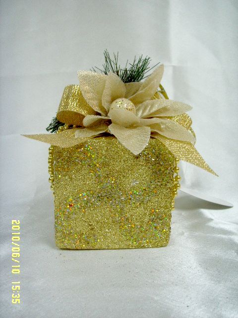 4711542831040金蔥禮物盒大吊飾