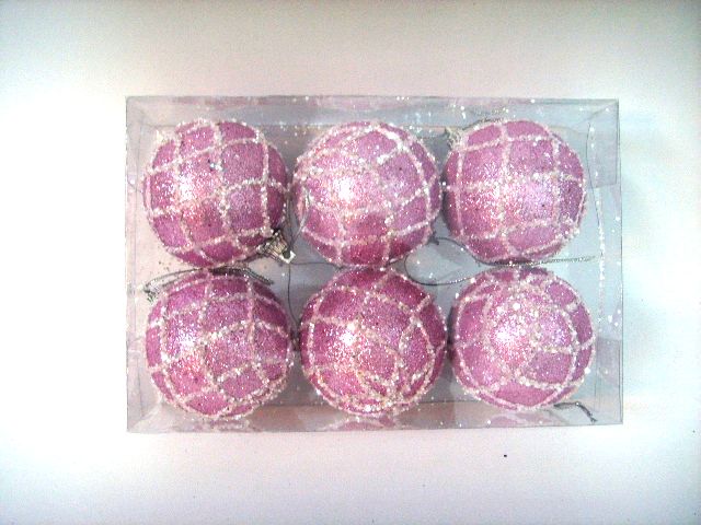 4717622277531-6入6cm紫蔥聖誕球