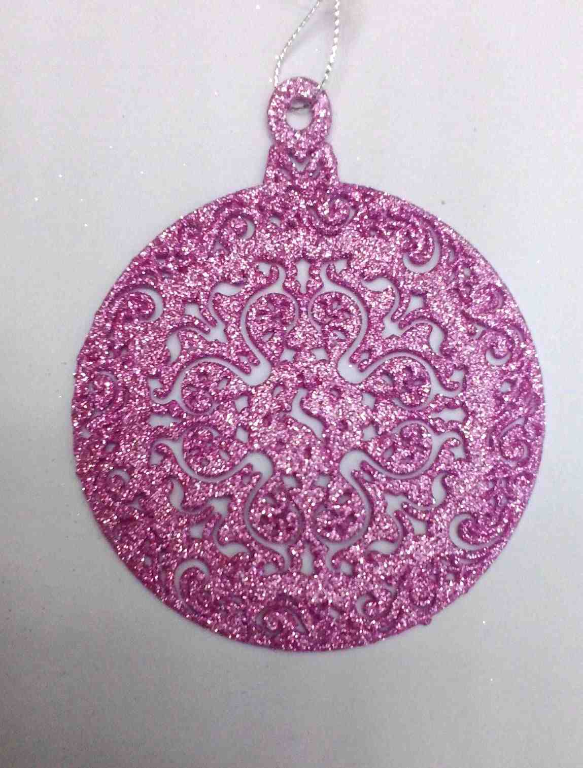 4715872470795聖誕圖騰吊飾-金銀粉