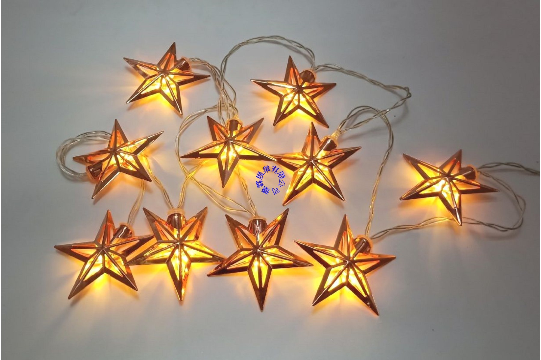 4713510788868-10燈LED古銅五角星燈串4-3