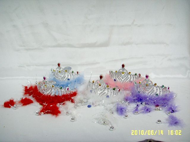 4711542837998精緻彩羽皇冠