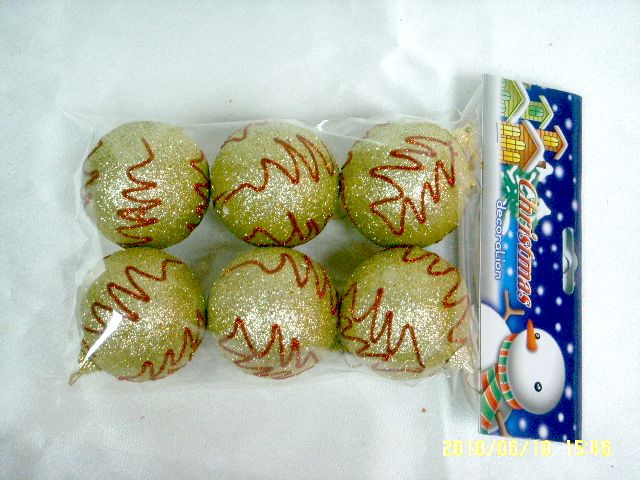 4711542830449-6入紅聖誕樹圖騰聖誕球