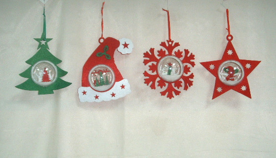 4715872476247-不織布聖誕雪景球吊飾