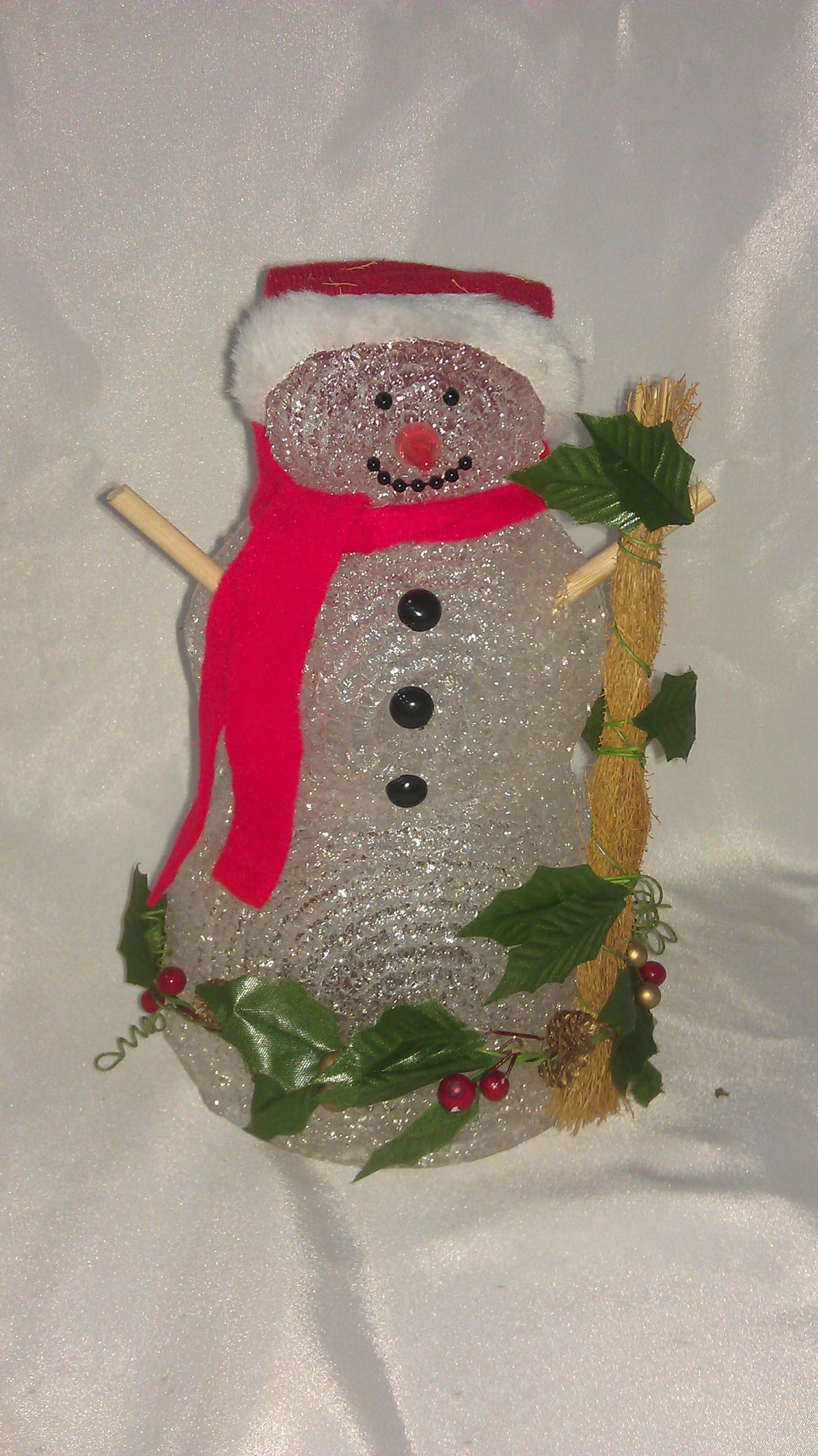 47115423838155閃燈聖誕雪人B