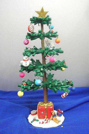 4711542835048軟陶聖誕樹擺飾