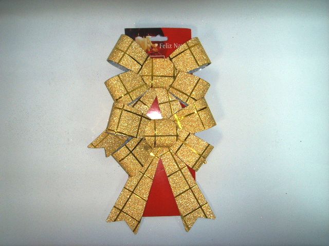 4717622277494-2入金蔥格紋蝴蝶結吊飾