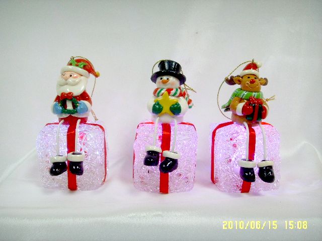 4711542839794LED軟陶PVC冰絲聖誕吊飾