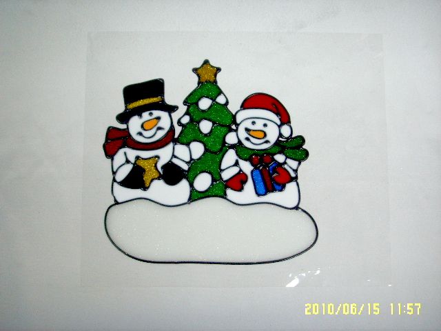 4711542839268聖誕窗貼-聖誕雪人
