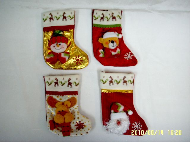 4711542839015-18公分聖誕襪吊飾