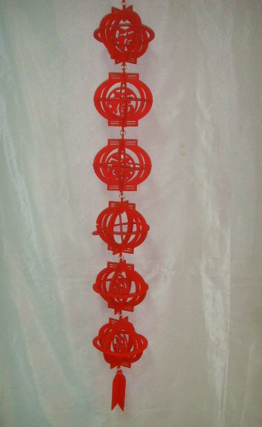 4715872477435-不織布福字燈籠串吊飾