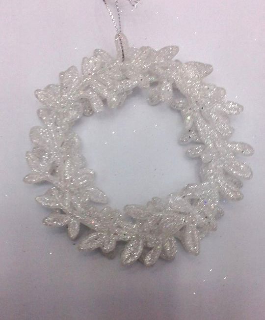 4715872470641銀蔥立體樹圈吊飾