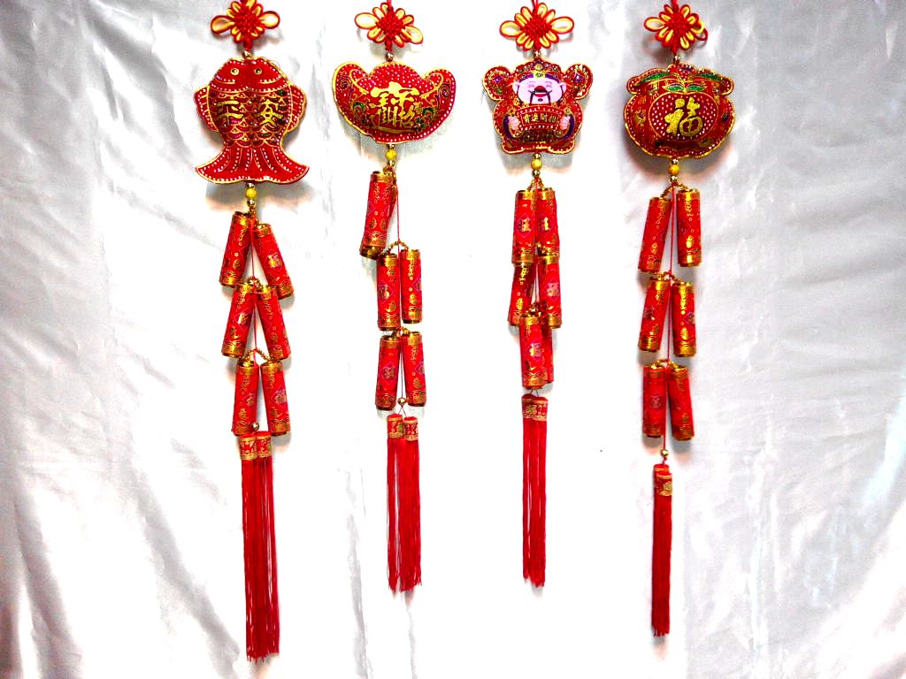 植絨彩鑽吊飾-小6炮