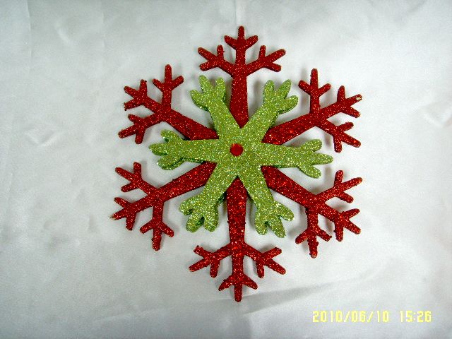 4711542830326紅綠蔥雪花吊飾A