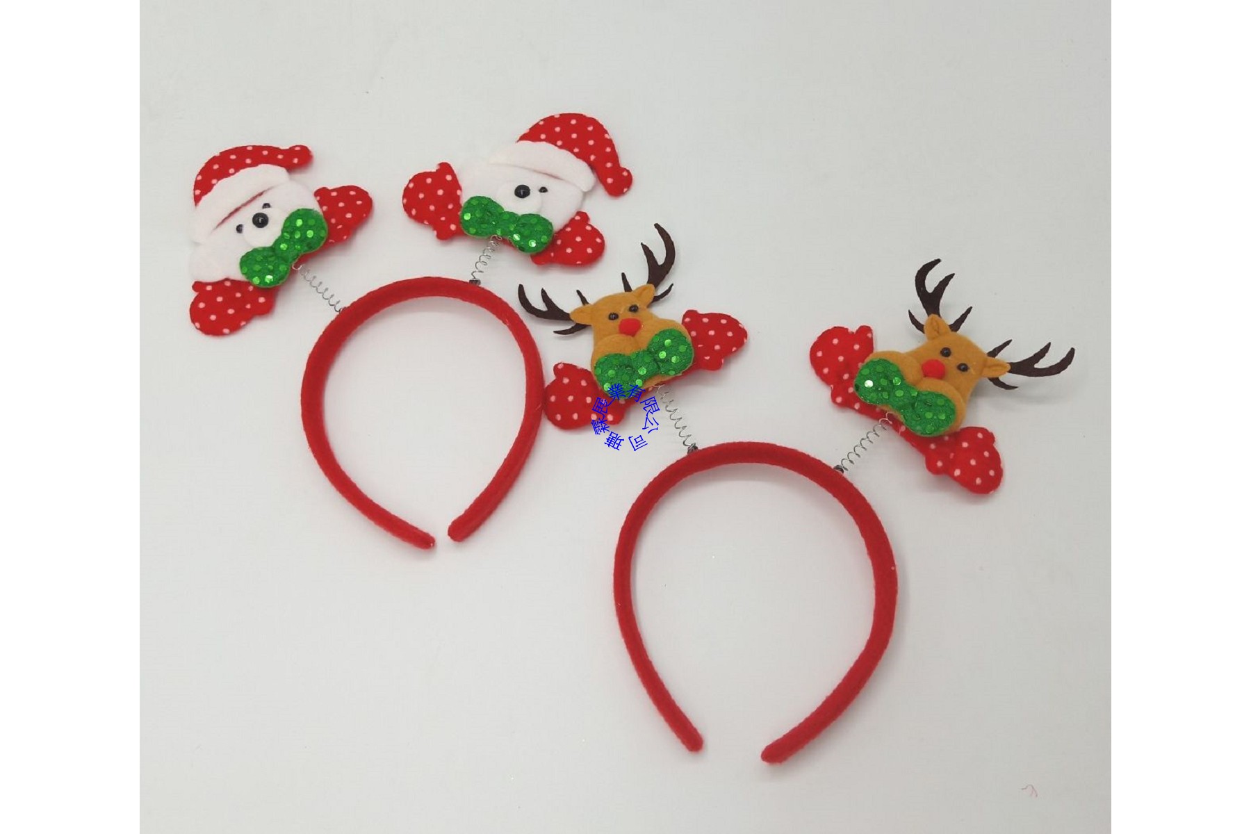 4713510788752聖誕造型髮箍-麋鹿雪人3-3