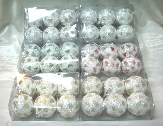 4715872473550-6入6公分粉彩聖誕球