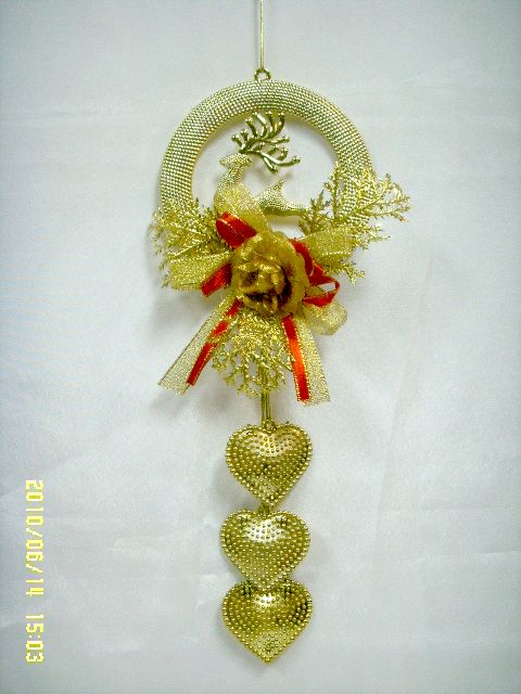 4711542839664金紅聖誕吊飾-金