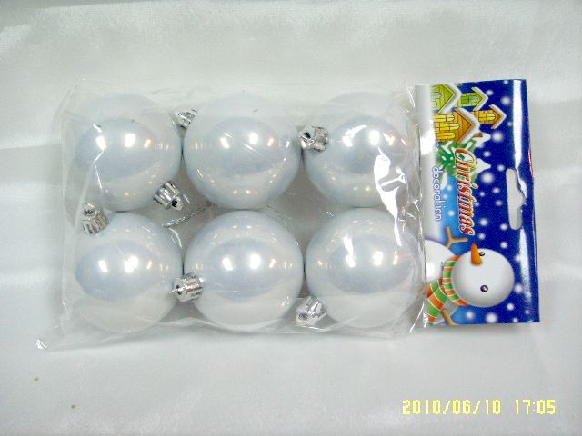 4711542839398-6入60mm白幻彩聖誕球