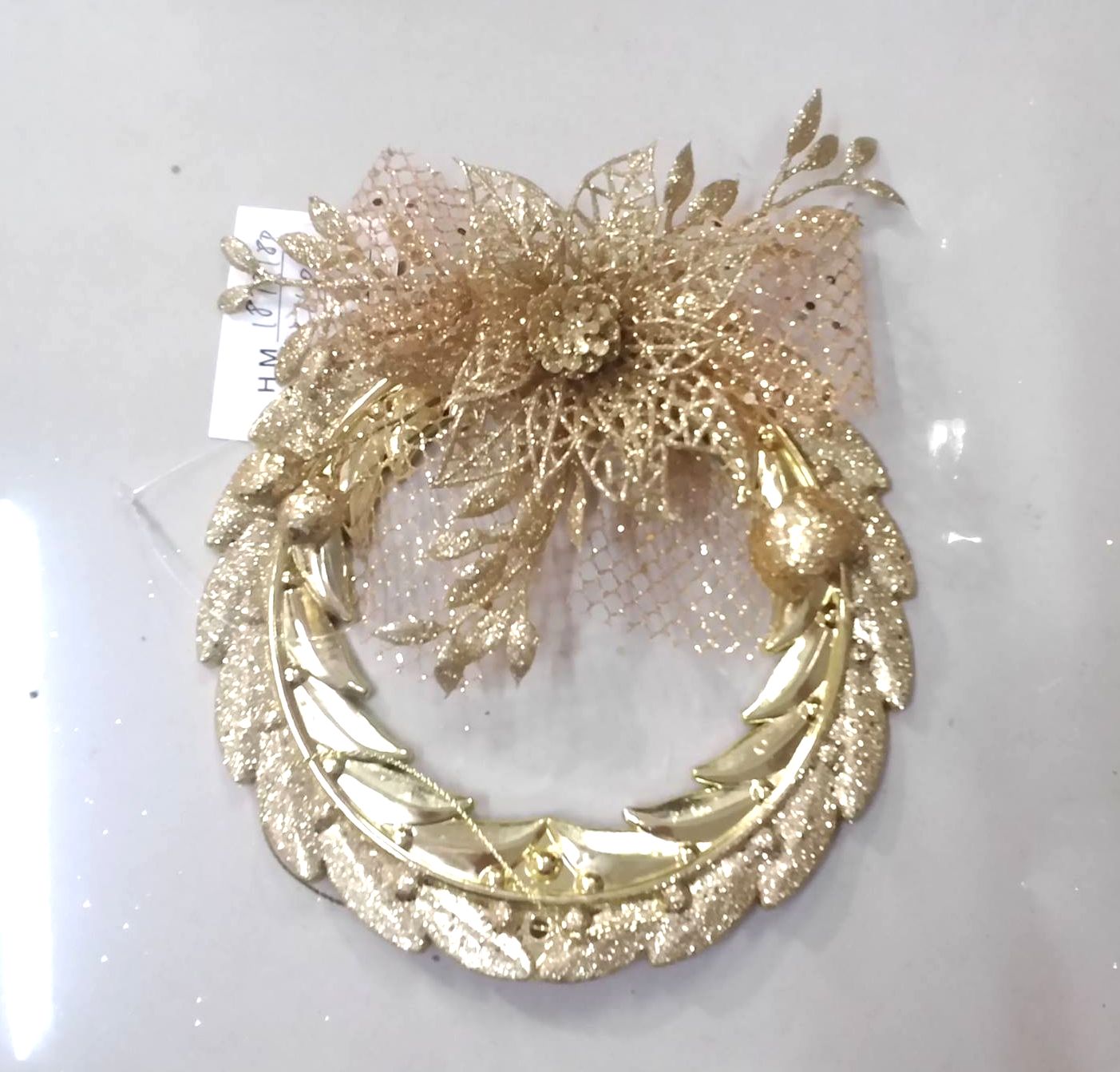 4715872470214電鍍聖誕樹圈吊飾