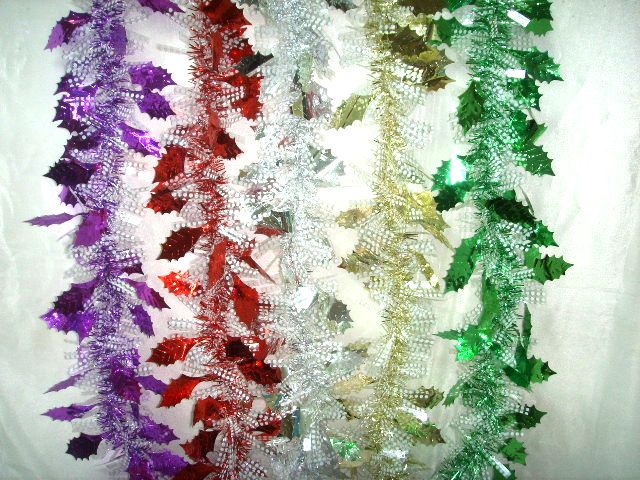 4715872473741-2尺聖誕紅雪花金蔥條