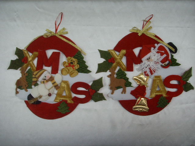 4711542831255拼布聖誕樹圈