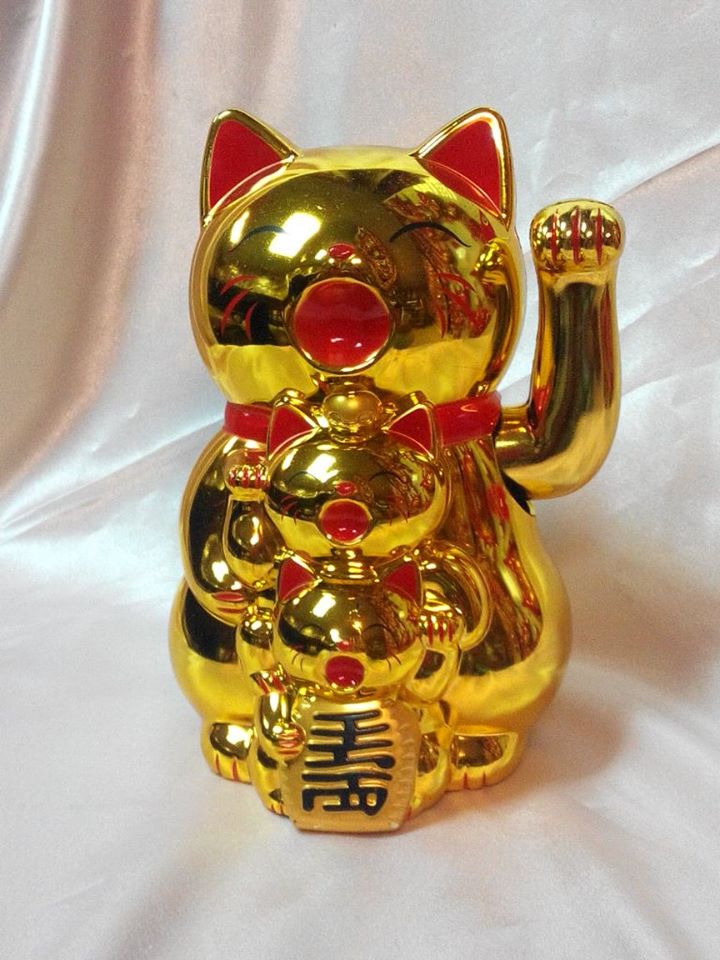 黃金招財貓-大