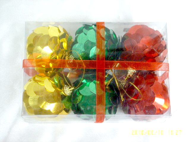 4711542830005-6入60mm亮片聖誕球