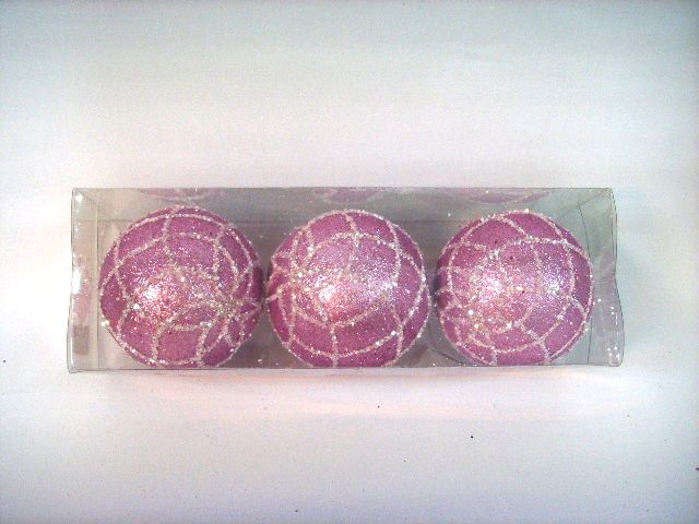 4717622277098-3入8cm紫蔥聖誕球