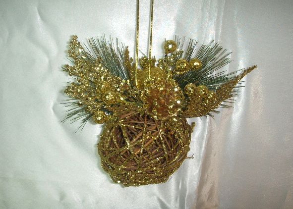 4717622272437聖誕藤球吊飾