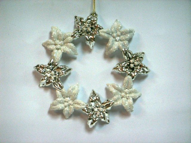 4717622277142迷你銀白樹圈吊飾